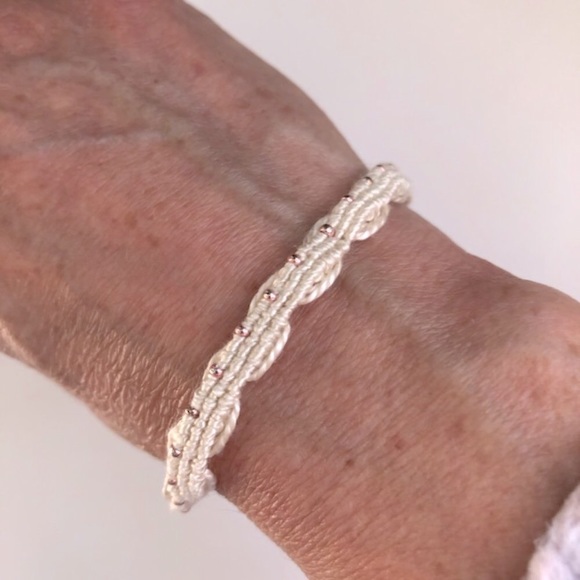 Reversible Beaded Friendship Bracelet, Beaded Bracelet NWOT - Picture 3 of 9